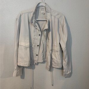 LOFT Light Tan Utility Jacket